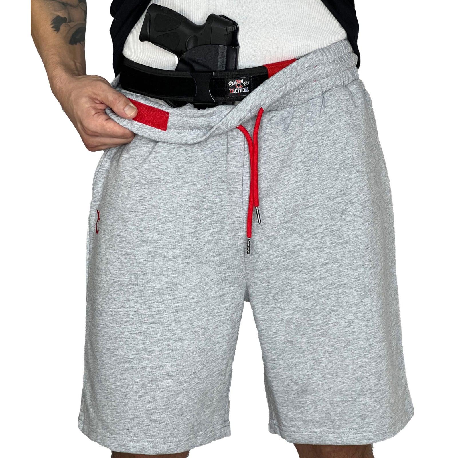 Concealed Carry Light Gray Shorts - Battleshorts