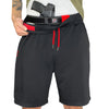 Concealed Carry Black Shorts - NightRider