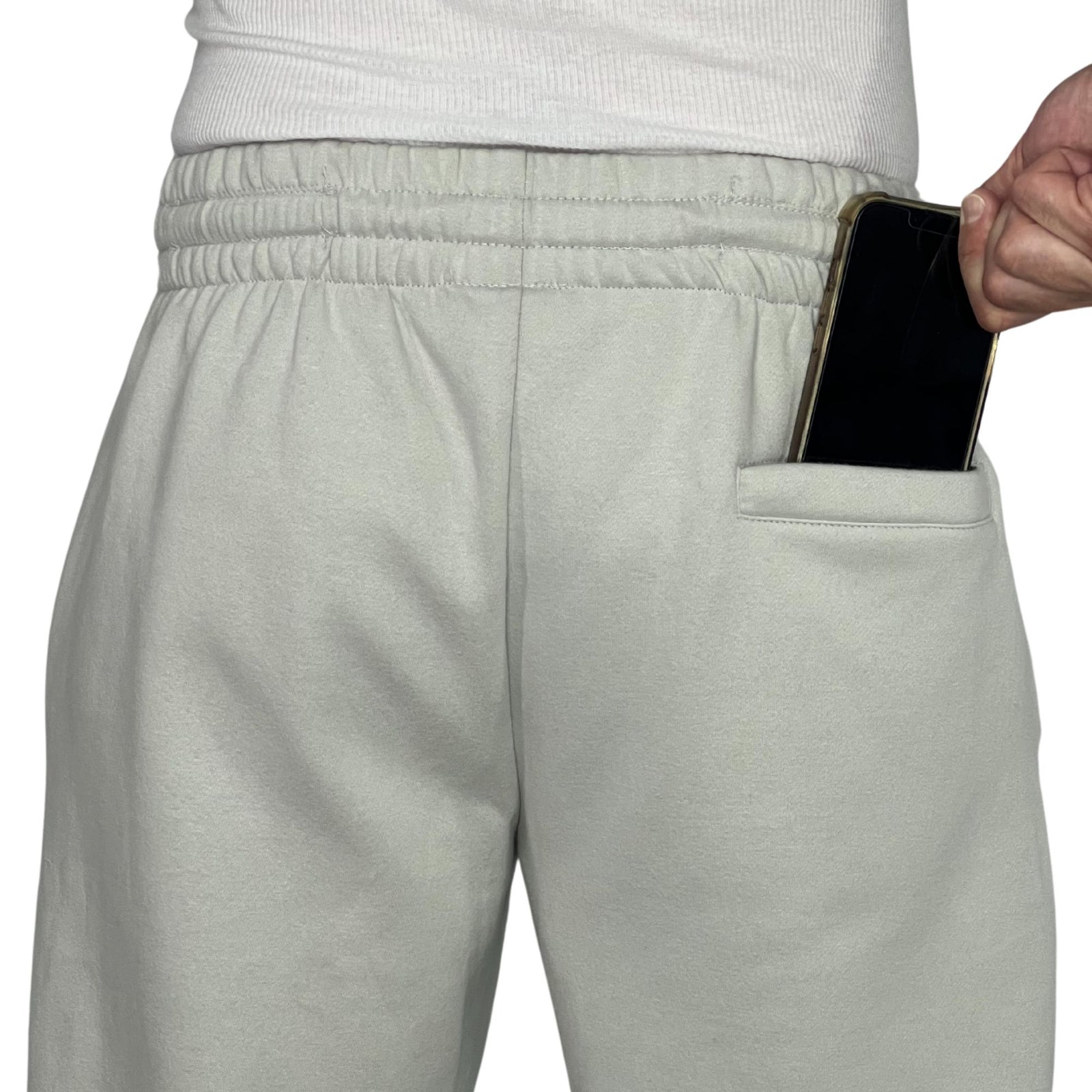 Unisex Concealed Carry Sweatpants Cool Gray