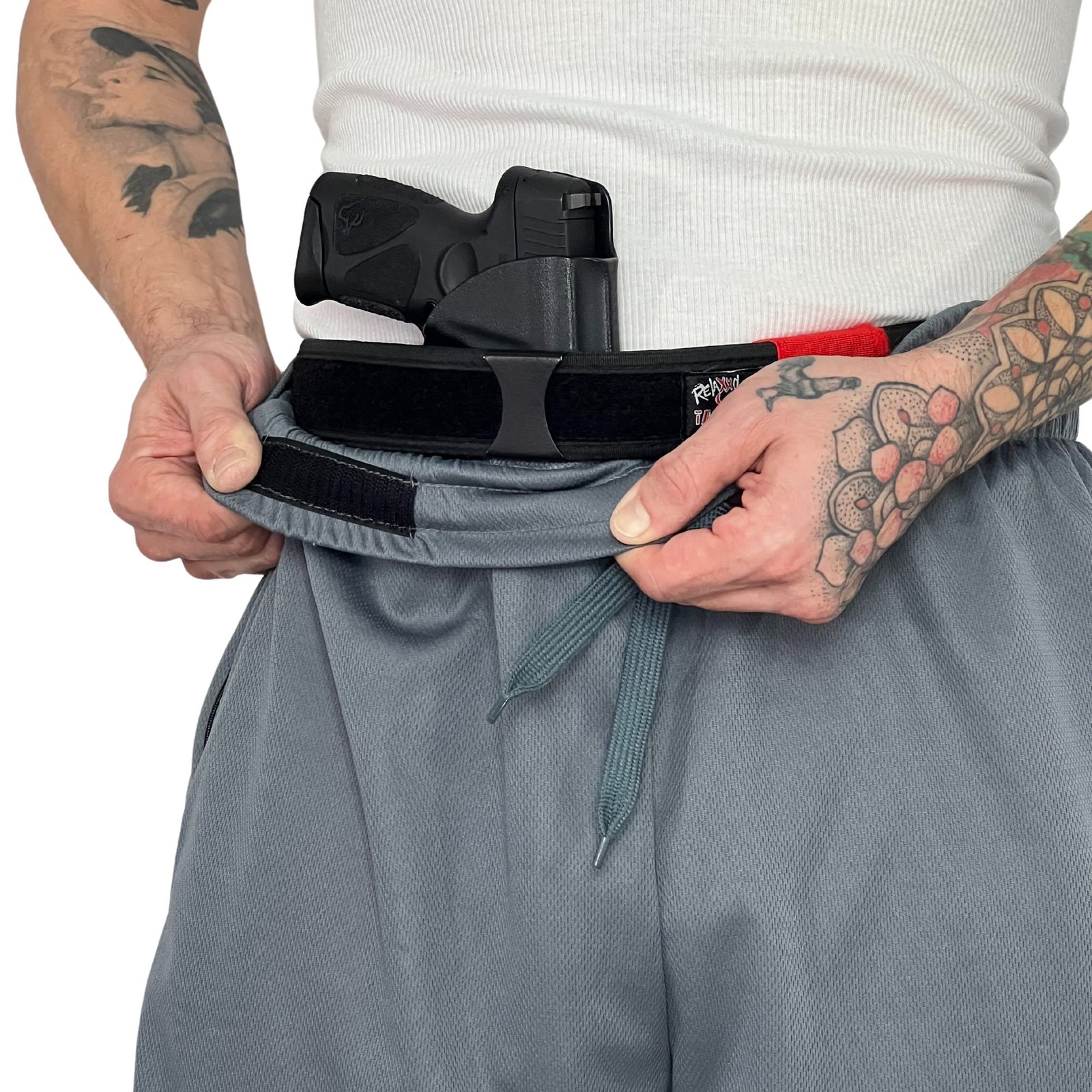 Concealed Carry Basketball Shorts - Gray